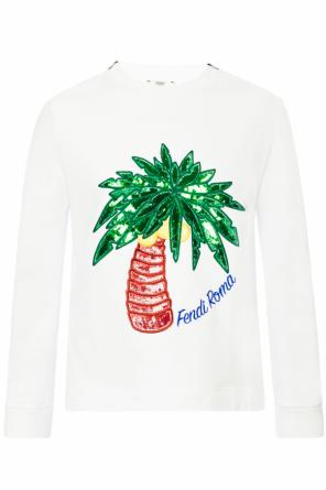 Sweatshirt with embroidered pattern, zdjęcie 1 Sweatshirt with embroidered pattern od Fendi